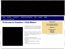 Tablet Screenshot of no7-fish.com